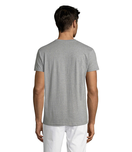REGENT T-shirt unissex 150g - Cinzento Dois TonsM