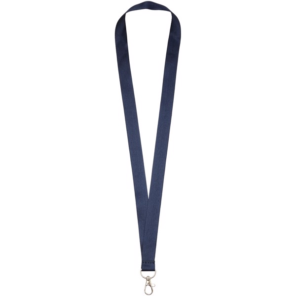Lanyard Impey con comodo gancio - Navy