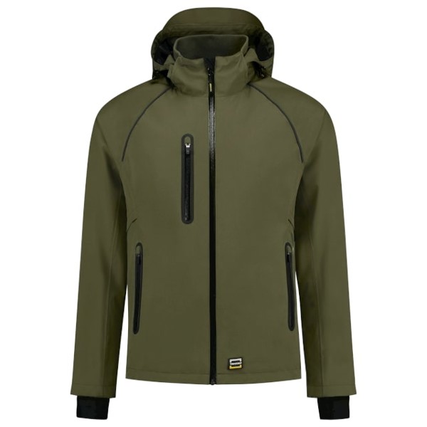 Bunda unisex Tricorp Tech Shell - Army / M