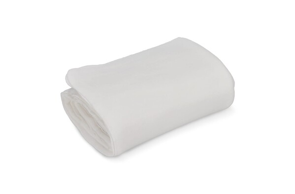 Couverture en polaire R-PET avec sublimation 120 x 150 cm 250 g/m² - Blanc