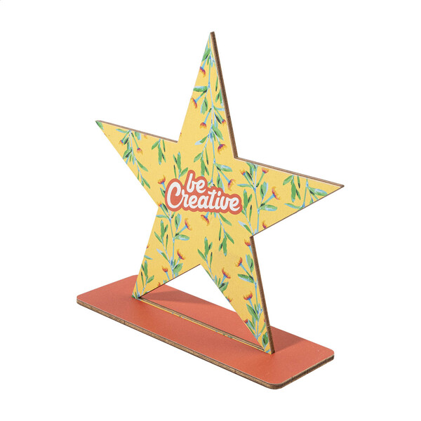Custom Wooden Tropy Wlobor - Star