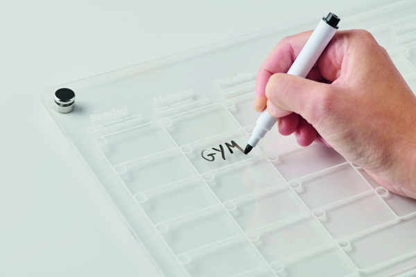 Magnetic acrylic planner Planit