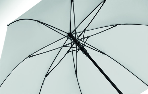27 inch windproof umbrella Lluvia - White