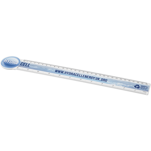 Tait 30cm circle-shaped recycled plastic ruler