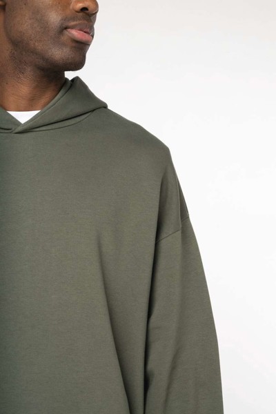 Unisex Oversized Hooded Sweatshirt - Ivory / L