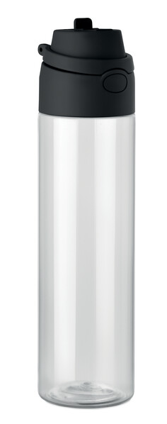 RPET fľaša 700ml Toien Klar - Čierna