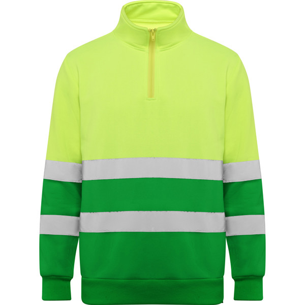 Av Sudadera Spica - VERDE JARDÍN/AMARILLO FLÚOR / XL