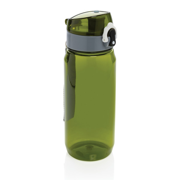 Yide športna steklenica rPET z zaklepom, 600 ml - Zelena
