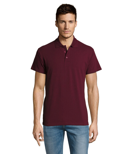 SUMMER II MEN Polo 170g - BurgundyL