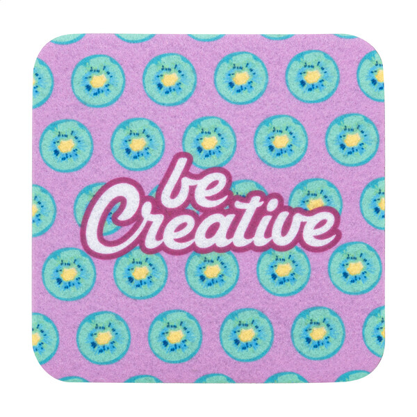 Rpet Felt Coaster CreaFelt Drink Plus - Square