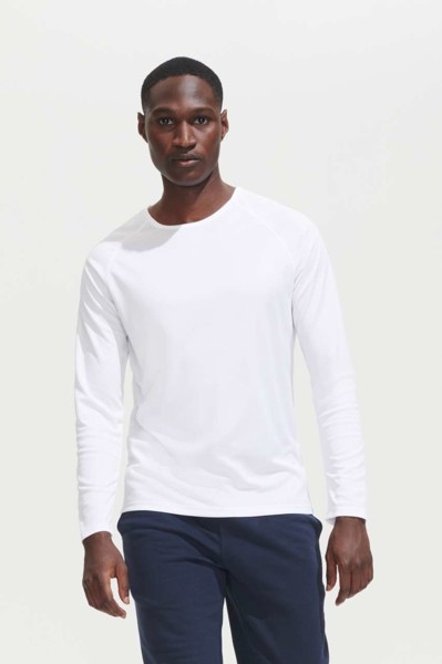 Sol's Sporty Lsl Men - Long Sleeve Sports T-Shirt - Royal Blue / L