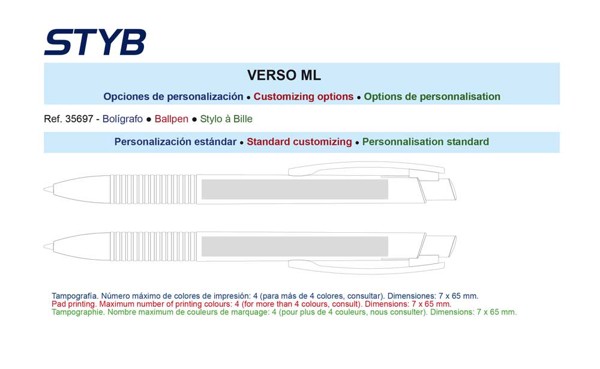 Bolígrafo Verso ML