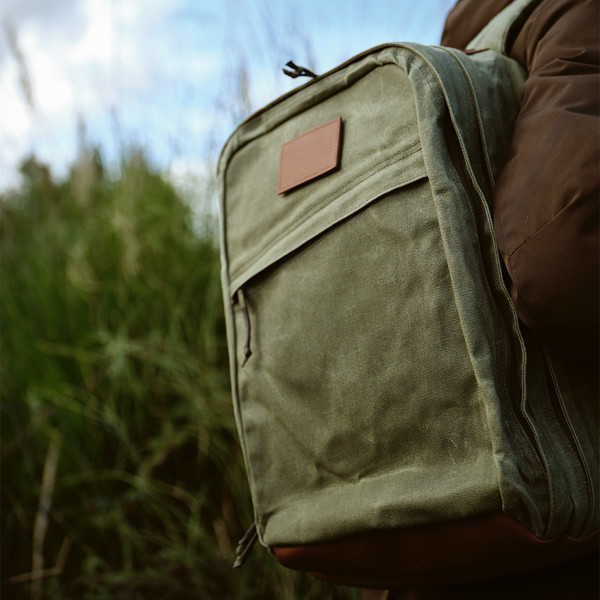 Cape Town Backpack - Vojenská Zelená
