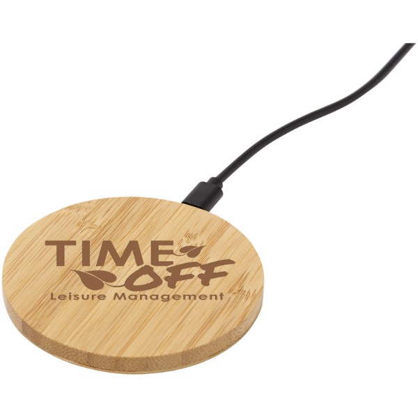 Essence 5W bamboo wireless charging pad