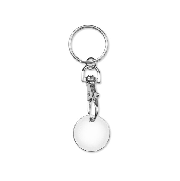 Imitation hard enamel token with full colour imprint - €1 coin / Tissue paper wrapping