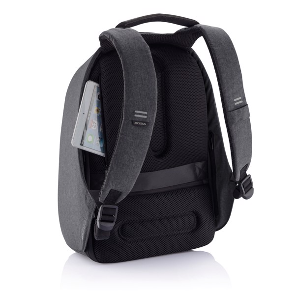 Nahrbtnik Xd Design Bobby Hero XL, USB, 17'' prenosnik - Črna / siva