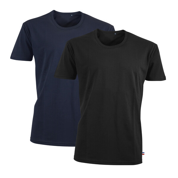 Tee-shirt Bio160g ACHILLE - noir / XS