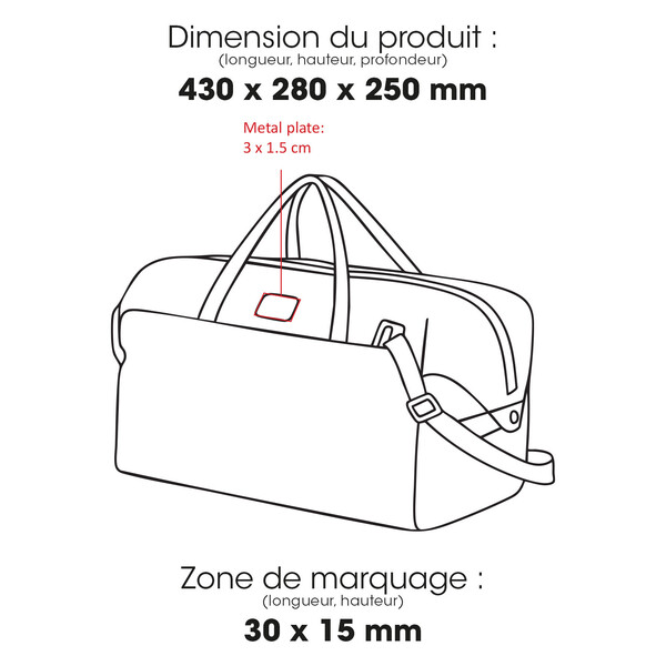 MAREN - BND936 - Sac de sport Waste2Gear Week-end 30L