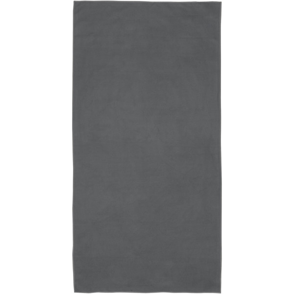 Serviette Pieter certifiée GRS ultra-légère et à séchage rapide 50 x 100 cm - Gris