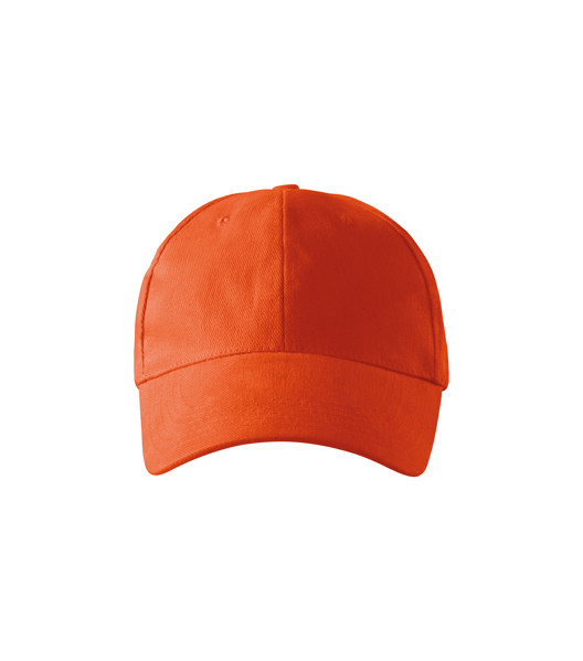 Čepice Unisex Malfini® 6P - Oranžová / nastavitelná