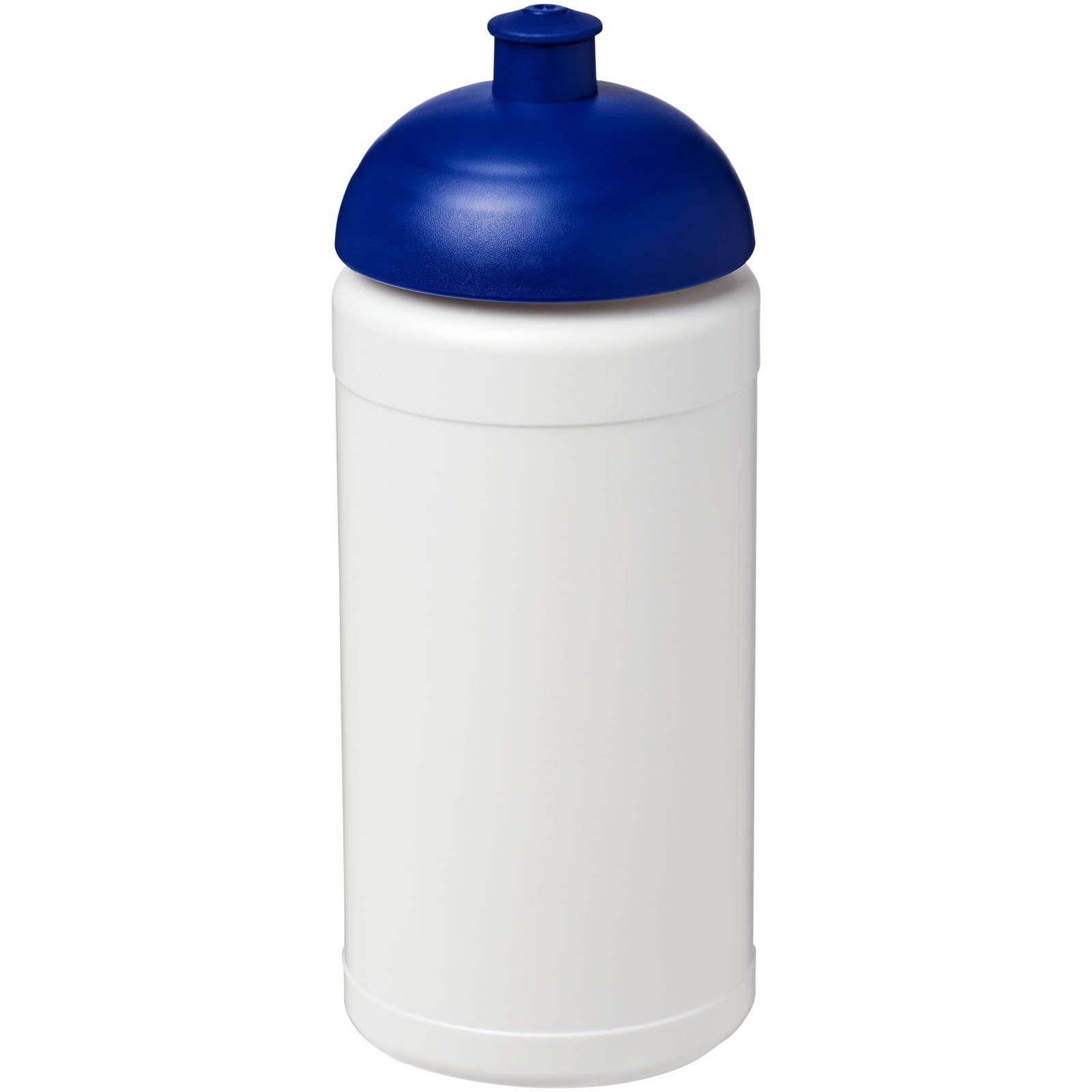 Sportovní láhev s kupolovitým víčkem Baseline® Plus 500 ml - Bílá / Modrá