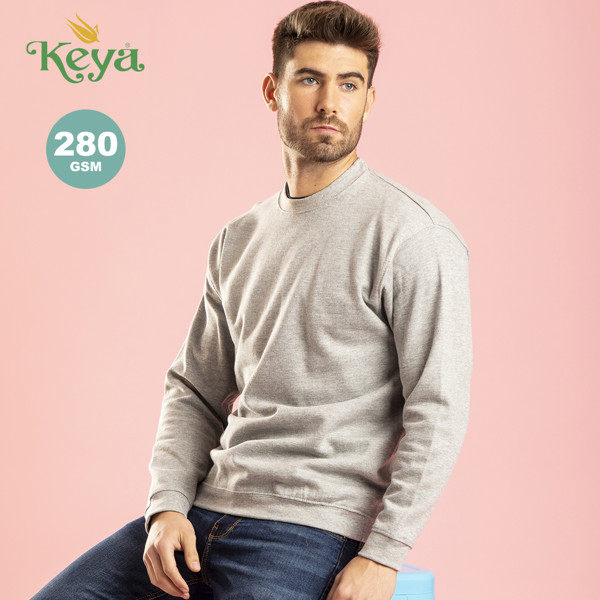 Adult Sweatshirt "keya" SWC280 - White / L