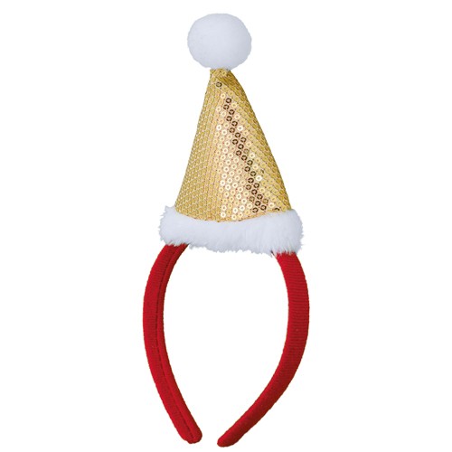 SANTA'S HAT HEADBAND "JOLLY"