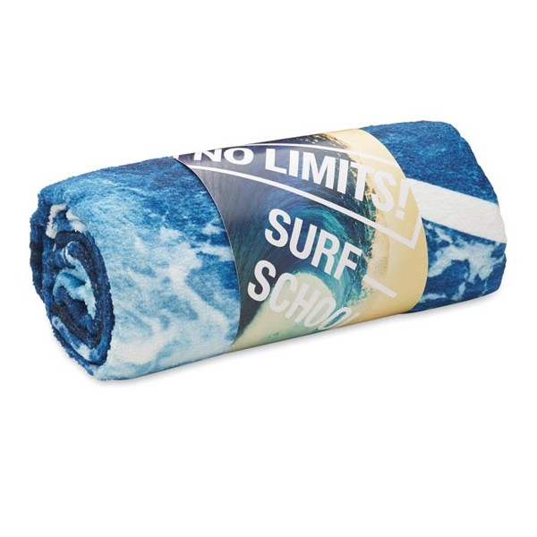 REPREVE® RPET beach towel - custom made