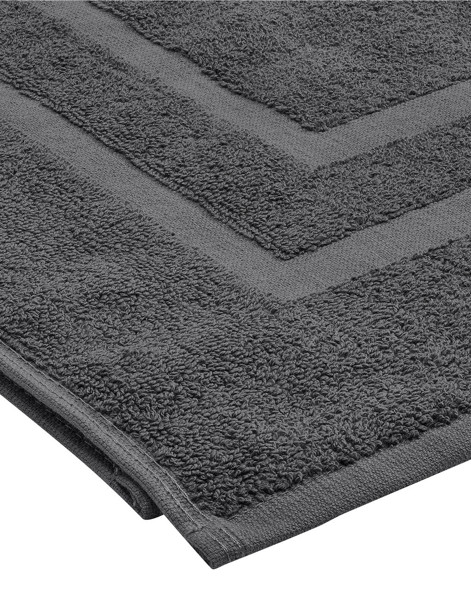 Tiber Bath Mat 50X70 Cm - Steel Grey / ONE SIZE