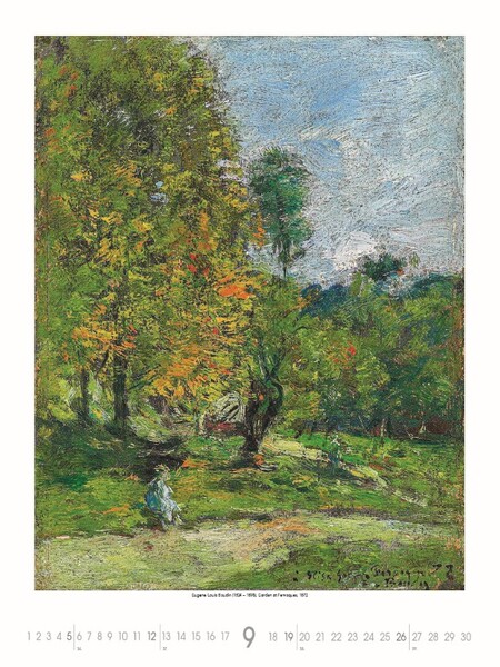 Nástenný Kalendár Gardens Impressionism 2027