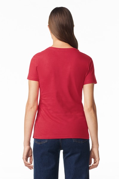 Softstyle™ Ladies' V-Neck T-Shirt - White / XL