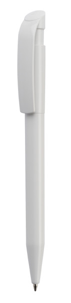 Bolígrafo Color Clip Blanco