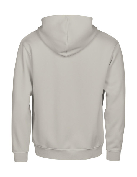 Unlabeled Hooded Full Zip Sweatshirt - Powder Grey / L