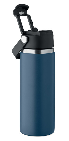 Bouteille double paroi 500 ml Suma Grip - Bleu Marine