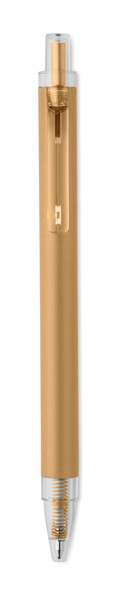 Recycled aluminium ball pen Nosta - Matt Gold