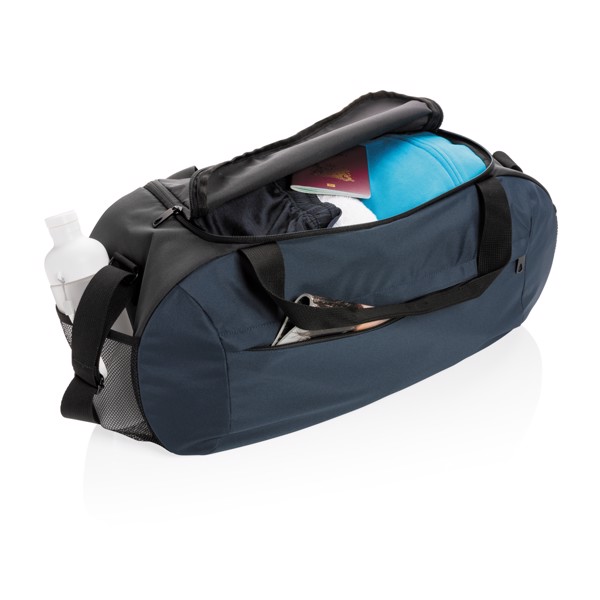 Sac de sport moderne en rPET Impact AWARE™ - Bleu Marine