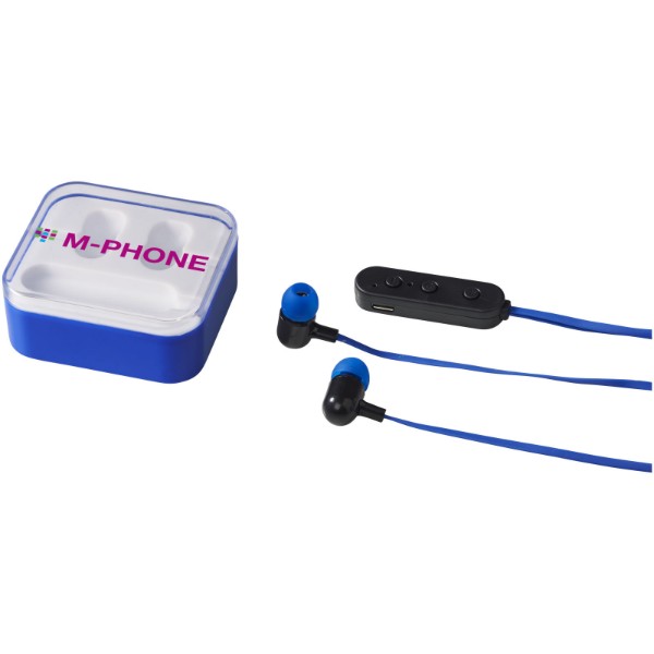 Colour-pop Bluetooth® earbuds - Royal Blue