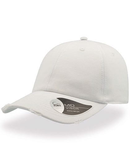 Dad Hat Destroyed - White / One Size