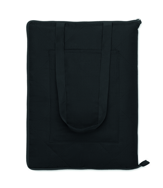 Coperta da picnic pieghevole Pacam - Nero