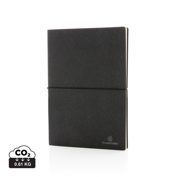 XD - A5 recycled leather notebook