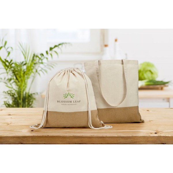 PS - SABLON. 100% cotton drawstring bag (160 g/m²)
