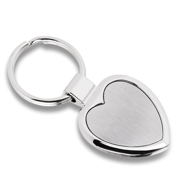 Stout Heart metal keyring