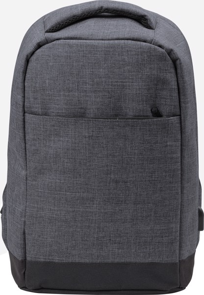 Polyester (600D) backpack - Anthracite
