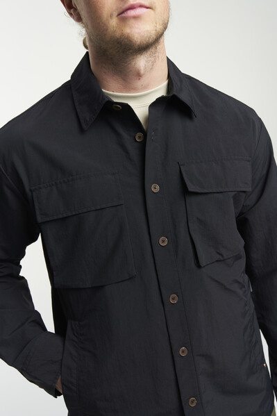 Authentic Overshirt Unisex Black XXL