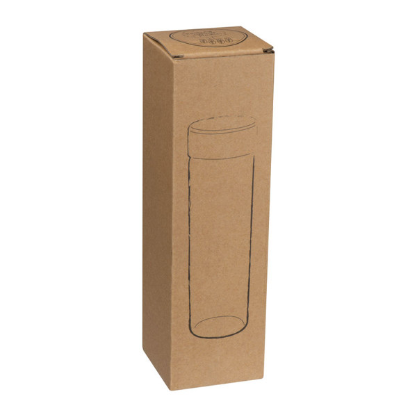 Glass Bottle with Bamboo Lid Santa Cruz 500 ml