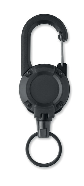 Retractable badge holder Stiba - Black