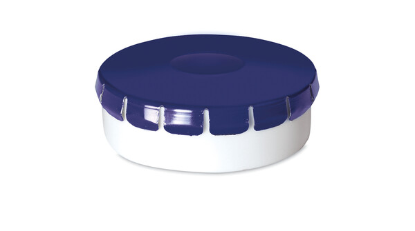 Porta mentine in latta Minto - Blu