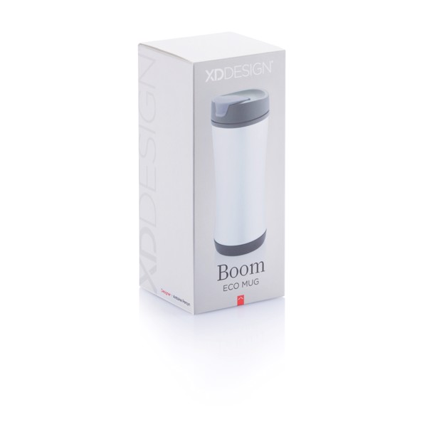 Boom eco mug - Black / Grey