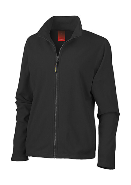 Ladies Horizon High Grade Microfleece Jacket - Black / L