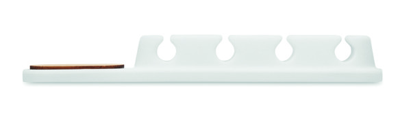 Silicone cable organiser Order - White